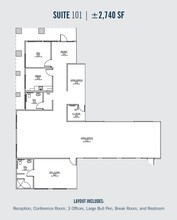 9885 S Priest Dr, Tempe, AZ for sale Floor Plan- Image 1 of 6