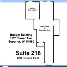 1225 Tower Ave, Superior, WI for rent Floor Plan- Image 1 of 1