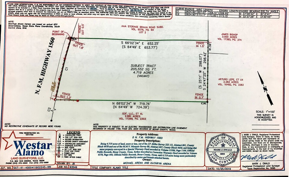 4.7 Acres on FM 1560, San Antonio, TX for sale - Building Photo - Image 3 of 3