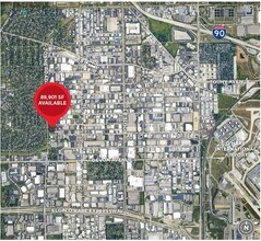 1845 Tonne Rd, Elk Grove Village, IL - AERIAL  map view