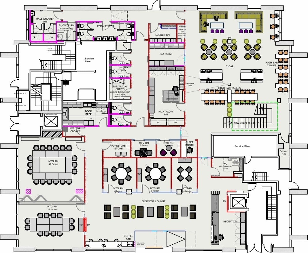 55 Temple Row, Birmingham to rent Floor Plan- Image 1 of 3