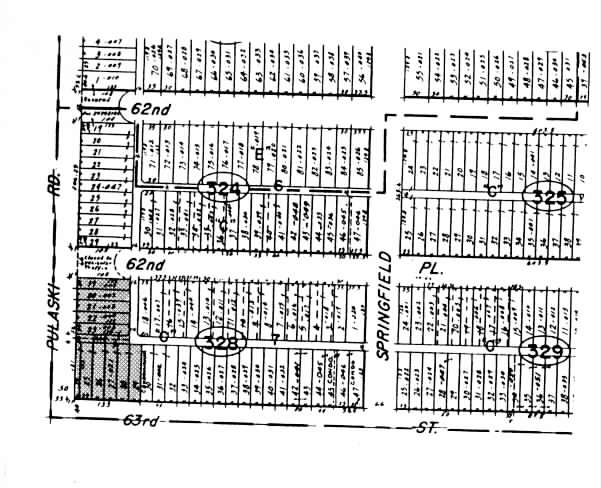 3946-3958 W 63rd St, Chicago, IL for rent - Plat Map - Image 2 of 4