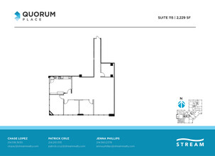 14901 Quorum Dr, Dallas, TX for rent Floor Plan- Image 1 of 1