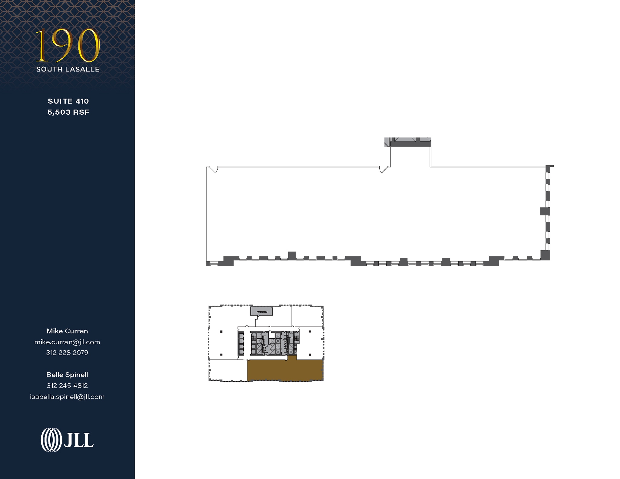 190 S La Salle St, Chicago, IL to rent Floor Plan- Image 1 of 1