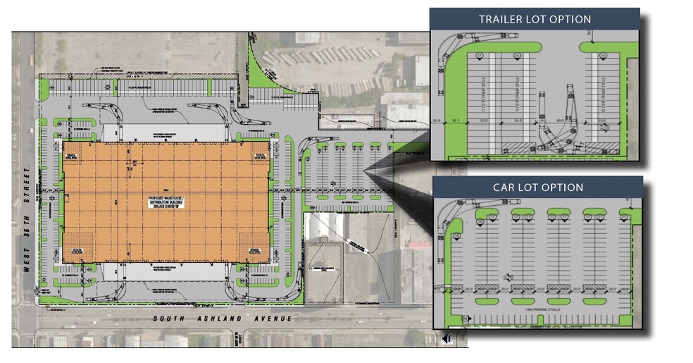 3535 S Ashland Ave, Chicago, IL for sale - Site Plan - Image 1 of 1