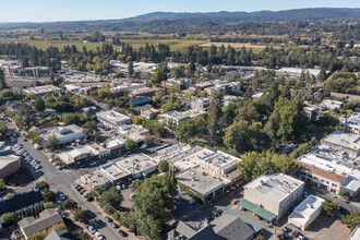 132-134 Matheson St, Healdsburg, CA - aerial  map view - Image1