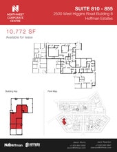 2500 W Higgins Rd, Hoffman Estates, IL to rent Floor Plan- Image 2 of 2