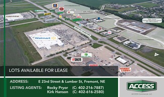 More details for 23rd and Lumber St., Fremont, NE - Land for Rent