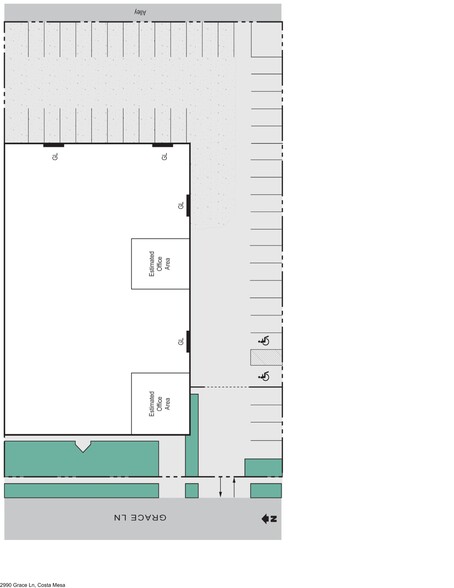 2990 Grace Ln, Costa Mesa, CA for rent - Site Plan - Image 3 of 3