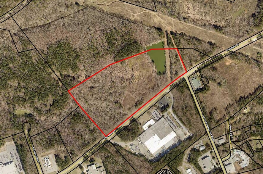 Olympic Dr & Indian Hills Dr, Athens, GA for sale - Aerial - Image 1 of 1