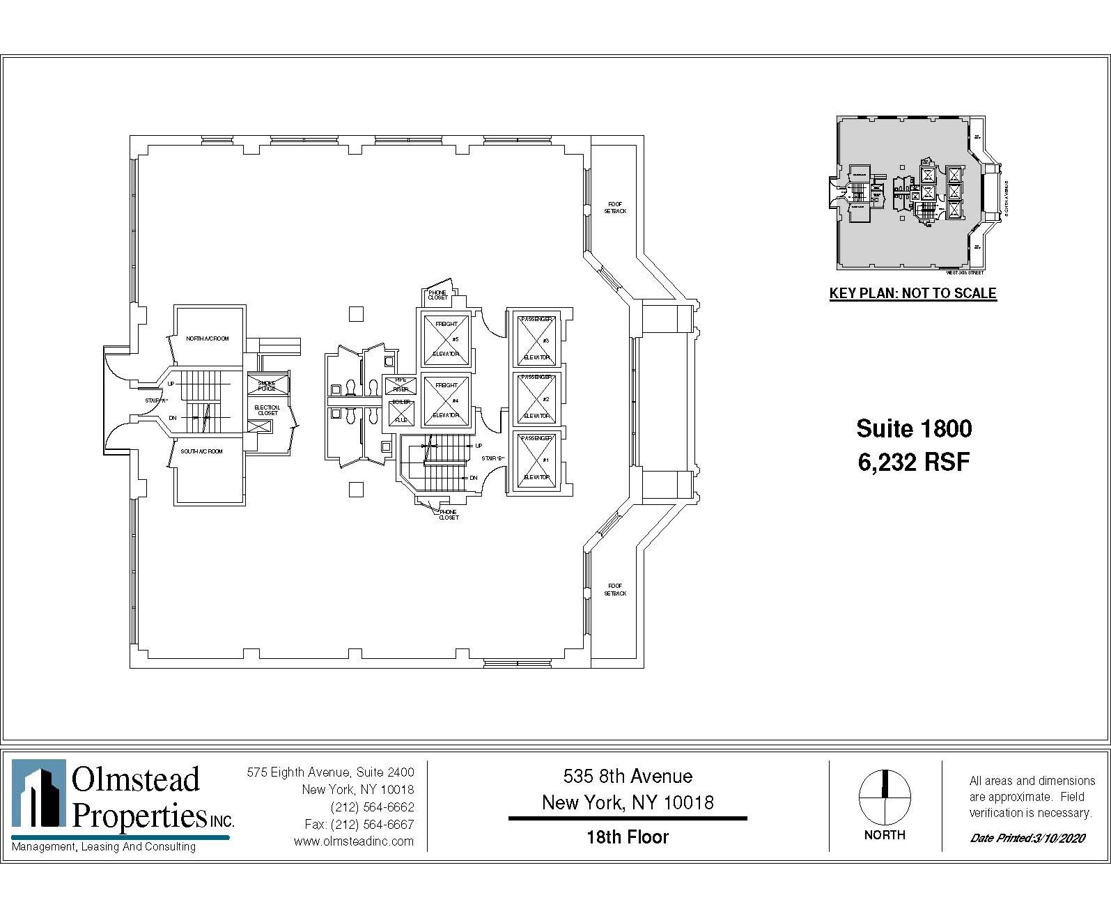 535 Eighth Ave, New York, NY to rent Floor Plan- Image 1 of 4