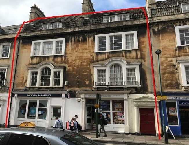17-18 St. James's Parade, Bath for sale - Building Photo - Image 1 of 3