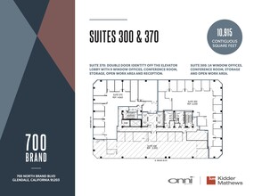 700 N Brand Blvd, Glendale, CA for rent Floor Plan- Image 1 of 1