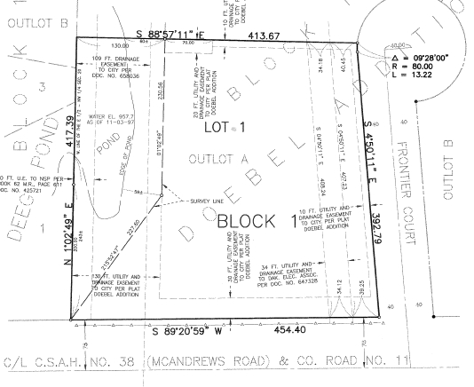 13786 Frontier Ct, Burnsville, MN for rent - Plat Map - Image 2 of 14