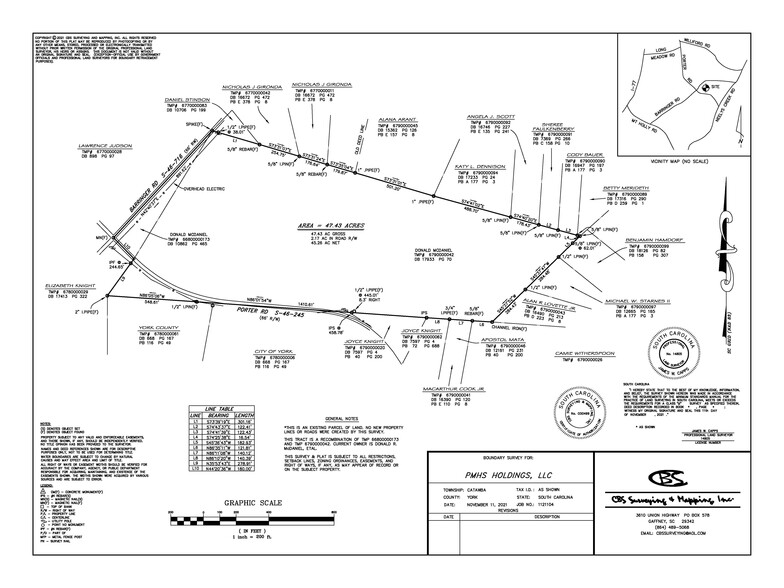 Porter Road, Rock Hill, SC for sale - Building Photo - Image 2 of 2