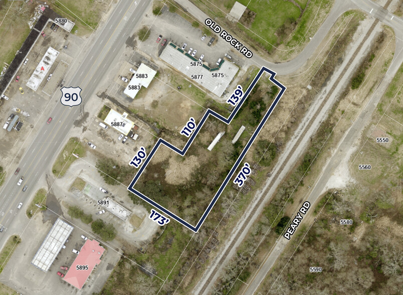 Old Rock Road, Theodore, AL for sale - Building Photo - Image 2 of 2