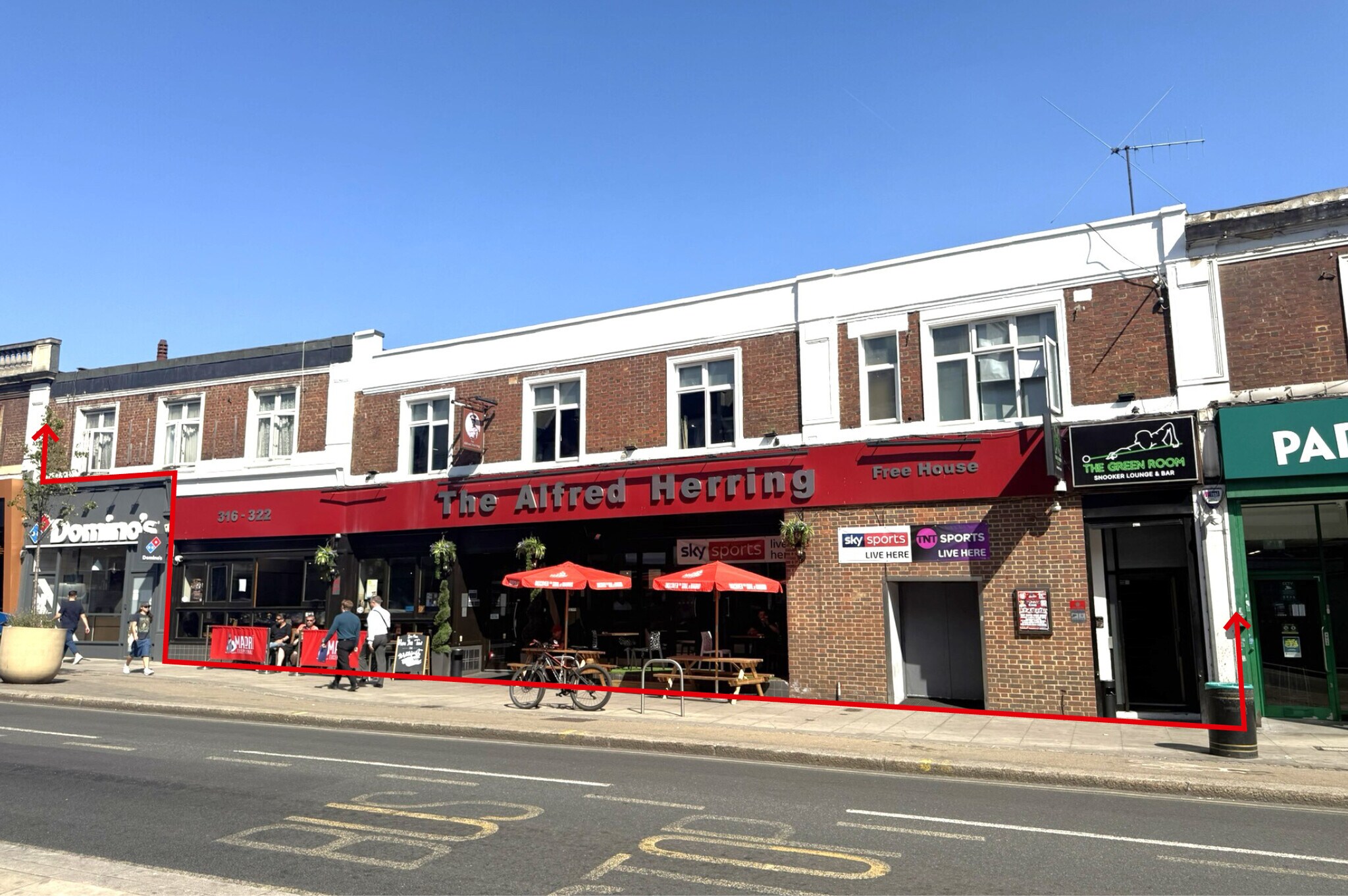 316-322 Green Lanes, London for sale Primary Photo- Image 1 of 1