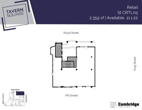 123 N Pitt St, Alexandria, VA for rent Floor Plan- Image 1 of 1