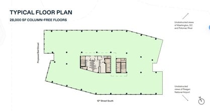 101 12th St S, Arlington, VA for rent Floor Plan- Image 1 of 1