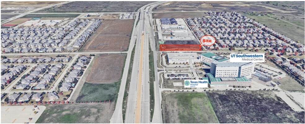 NEQ of DNT and Cobb Hill, Frisco, TX for sale - Building Photo - Image 2 of 3