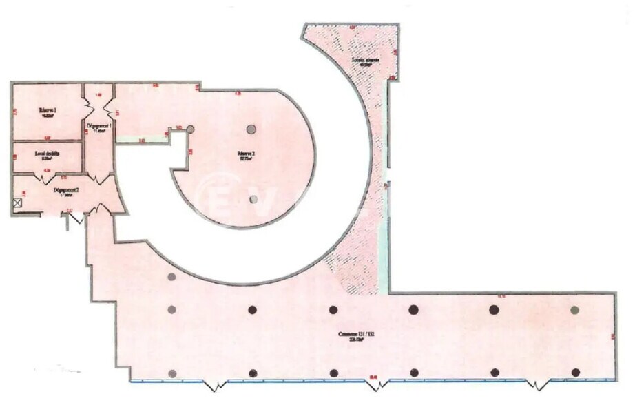 Office in Nanterre to rent - Floor Plan - Image 3 of 3
