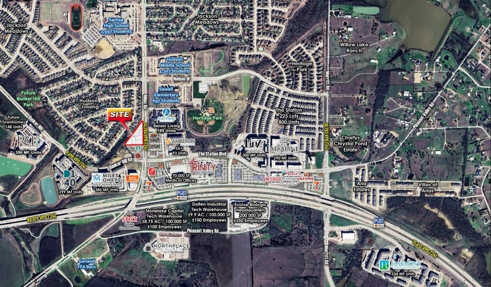 NWQ of Miles Rd & Bunker Hill, Sachse, TX to rent - Building Photo - Image 1 of 3