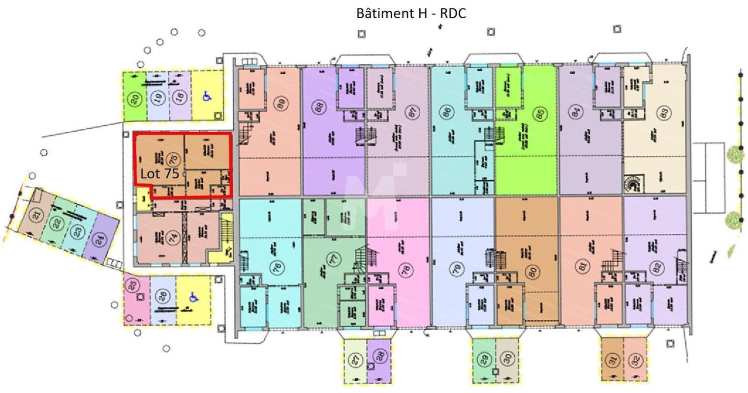 Office in Lisses to rent Floor Plan- Image 1 of 1