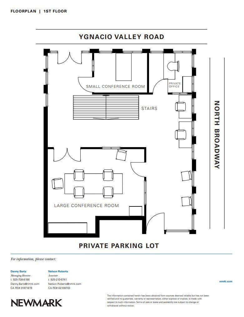 587 Ygnacio Valley Rd, Walnut Creek, CA to rent Floor Plan- Image 1 of 5