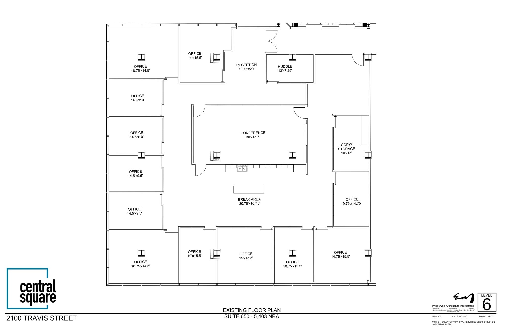 2100 Travis St, Houston, TX to rent Site Plan- Image 1 of 14