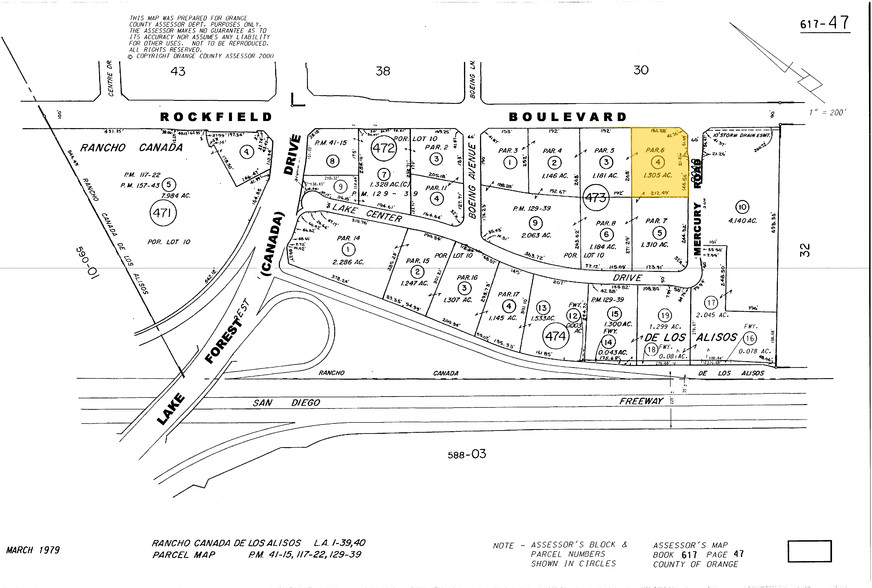 23832 Rockfield Blvd, Lake Forest, CA for sale - Plat Map - Image 2 of 21