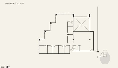 121 King St W, Toronto, ON for rent Floor Plan- Image 1 of 2