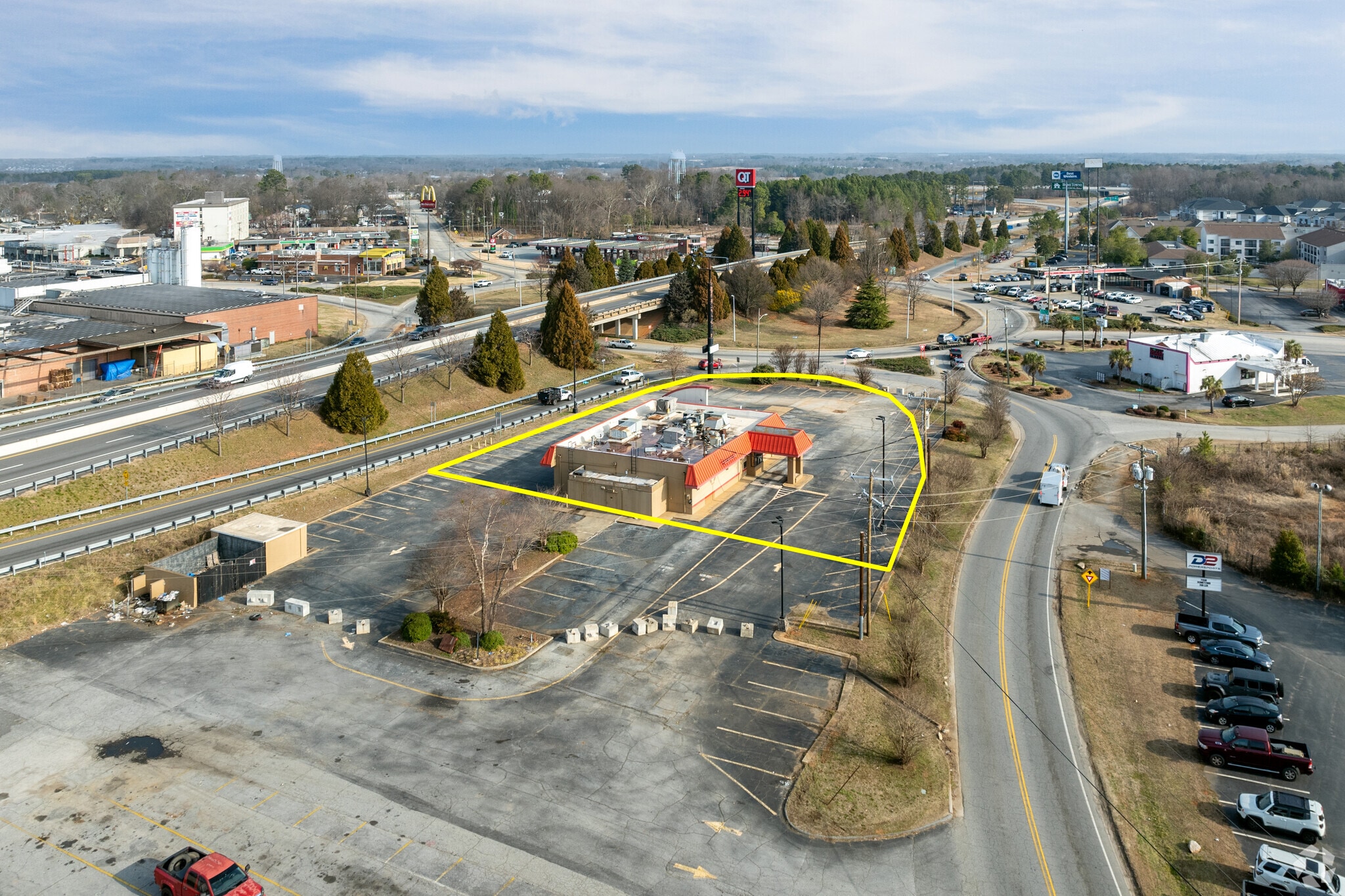 100 Simuel Rd, Spartanburg, SC for sale Aerial- Image 1 of 1