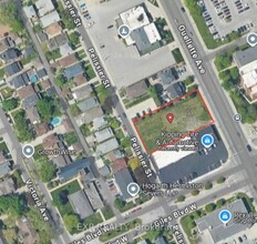 1170 Pelissier St, Windsor, ON - aerial  map view