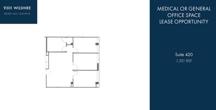 9301 Wilshire Blvd, Beverly Hills, CA for rent Floor Plan- Image 1 of 1