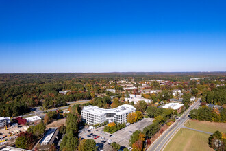 100 Europa Dr, Chapel Hill, NC - AERIAL  map view