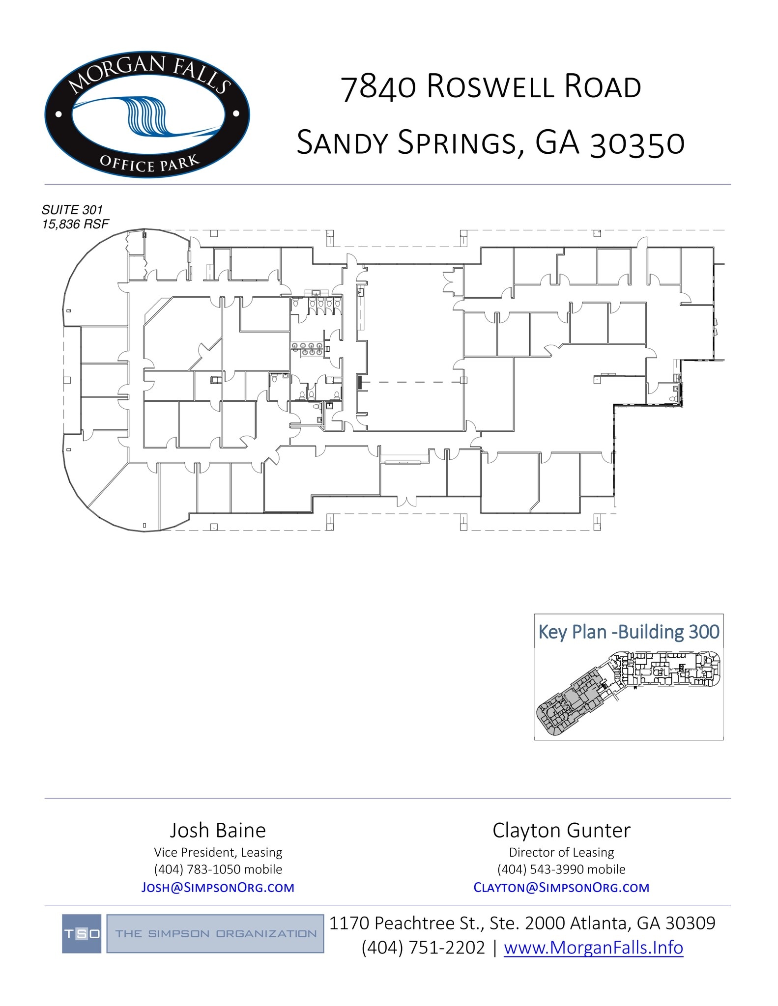 7840 Roswell Rd, Sandy Springs, GA for rent Site Plan- Image 1 of 1