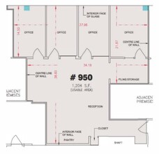 777 Hornby St, Vancouver, BC for rent Floor Plan- Image 1 of 1