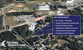 More details for Us-1 and Dairy Road, Titusville, FL - Land for Sale