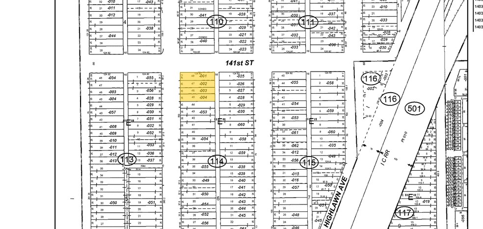 14103 S Tracy Ave, Riverdale, IL for sale - Plat Map - Image 3 of 3