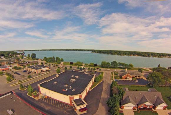 1025 Saint Clair River Dr, Algonac, MI for rent - Aerial - Image 3 of 8