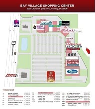 2300 Church St, Conway, SC for rent Site Plan- Image 1 of 3