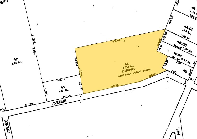 Burton Ave, Northfield, NJ for rent - Plat Map - Image 2 of 2