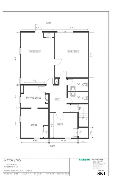 268-272 Mason St, Greenwich, CT for rent - Site Plan - Image 3 of 3