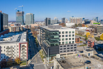 818 18th Ave S, Nashville, TN - aerial  map view