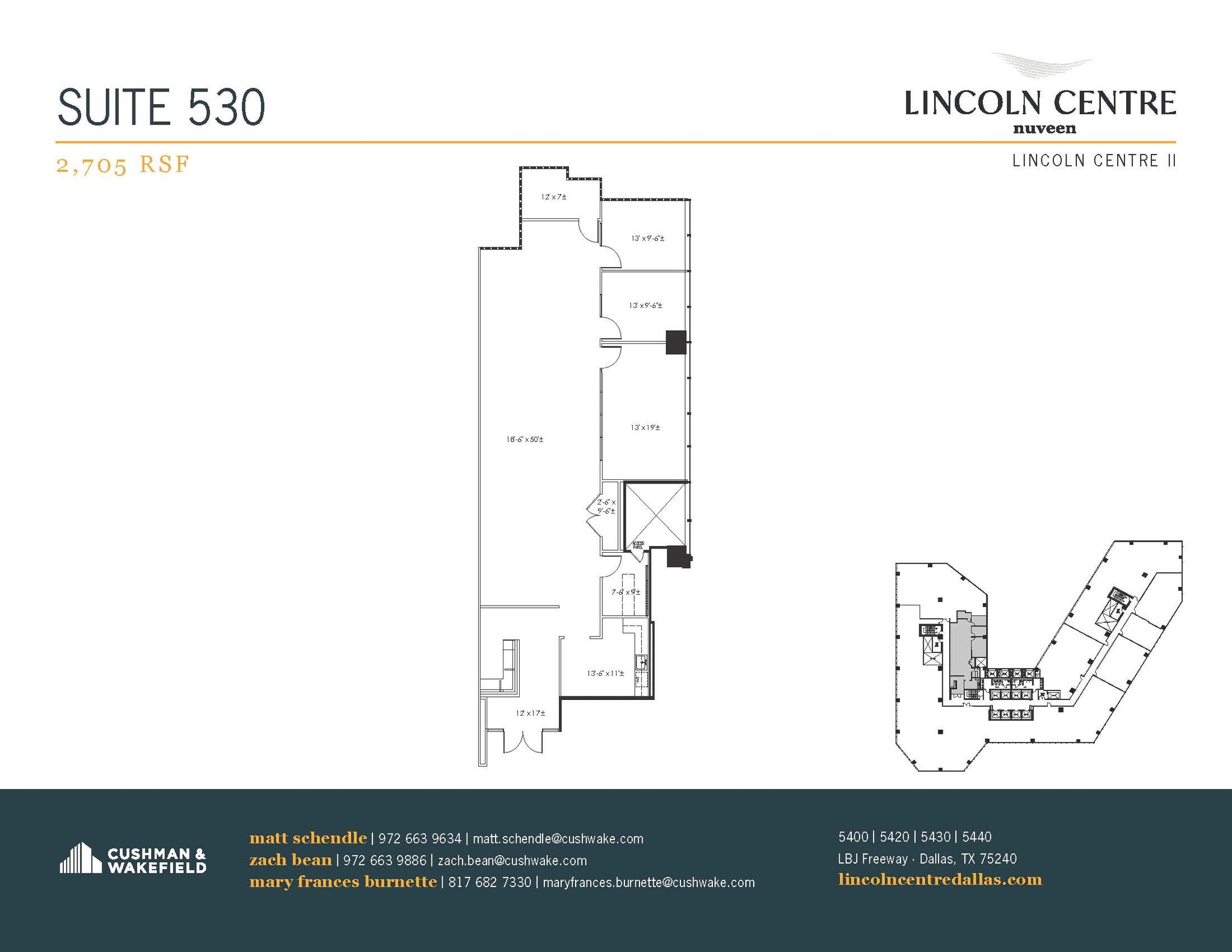 5400 Lyndon B Johnson Fwy, Dallas, TX to rent Floor Plan- Image 1 of 1