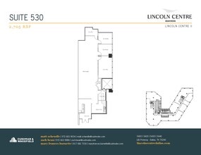 5400 Lyndon B Johnson Fwy, Dallas, TX to rent Floor Plan- Image 1 of 1