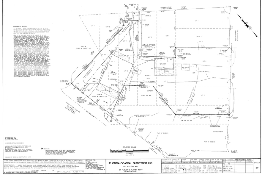 975 S Ponce de Leon Blvd, Saint Augustine, FL for sale - Plat Map - Image 3 of 16