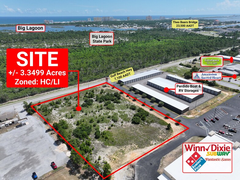 Gulf Beach Highway, Pensacola, FL for sale - Building Photo - Image 2 of 8