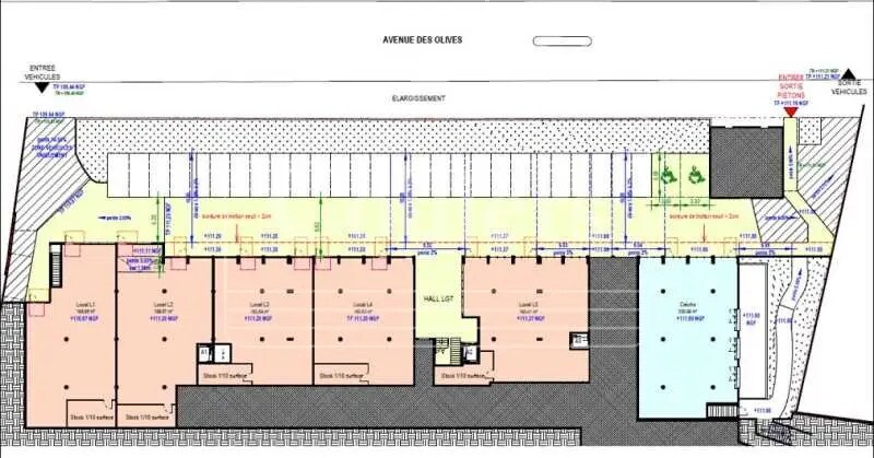 Retail in Marseille for sale - Floor Plan - Image 3 of 5