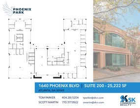 1640 Phoenix Blvd, Atlanta, GA to rent Site Plan- Image 1 of 1